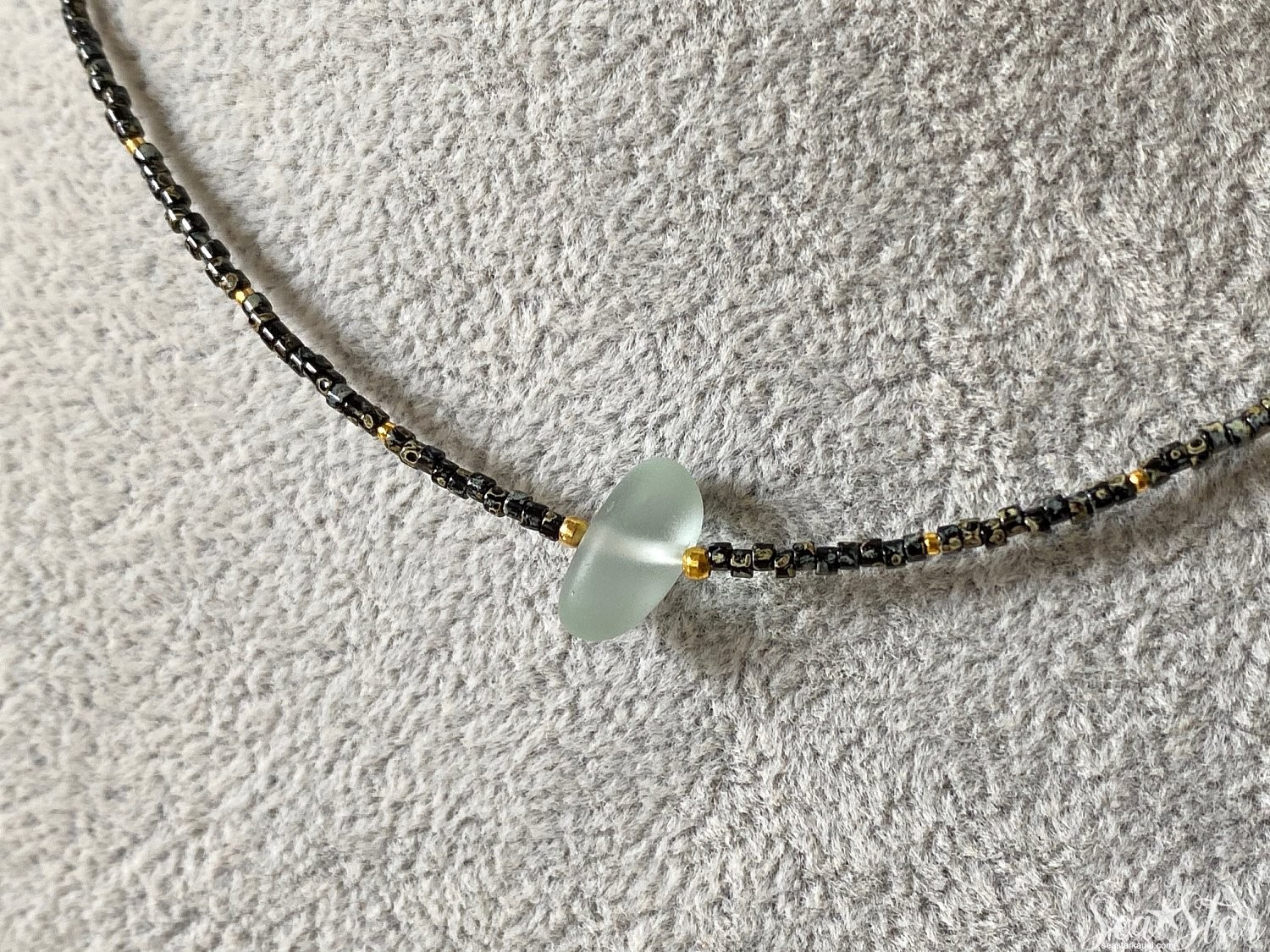 Glass Bead Necklace (#0414) | IMG_0639.jpg