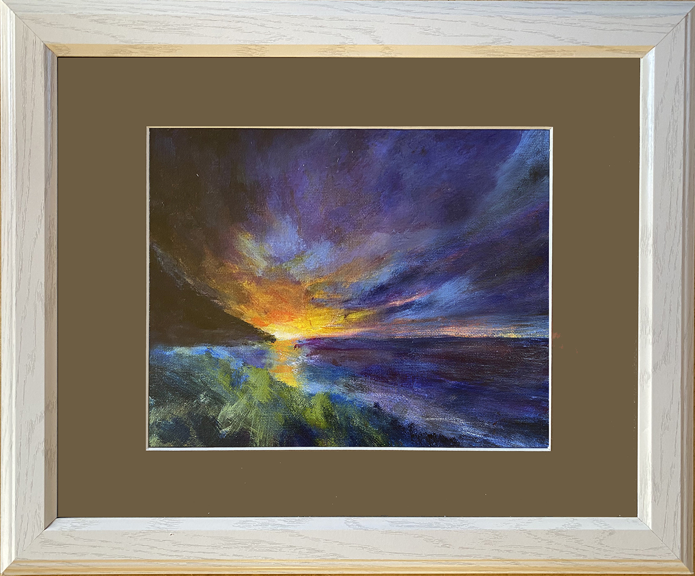 Hanalei Sunset | hanaleiSunsetFramedResized.jpg